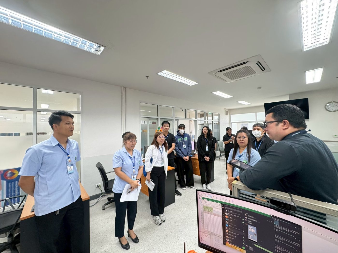 รับการตรวจเยี่ยมประเมินมาตรฐานโรงพยาบาลและบริการสุขภาพ (HA)